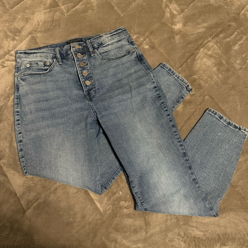 Lucky Brand High Rise Bridgette Skinny Jeans